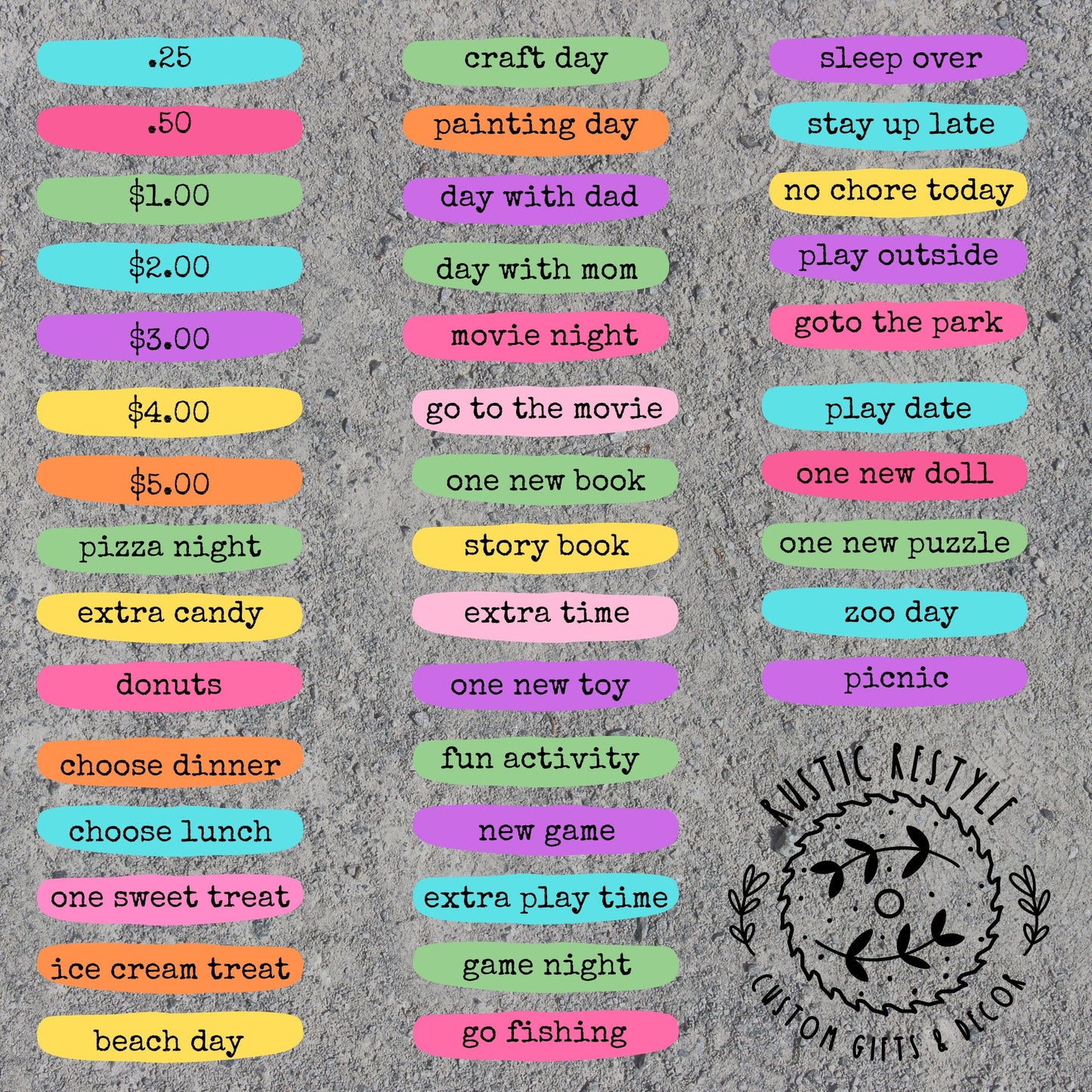 Easter Egg hunt tokens, Easter basket egg stuffer candy alternative