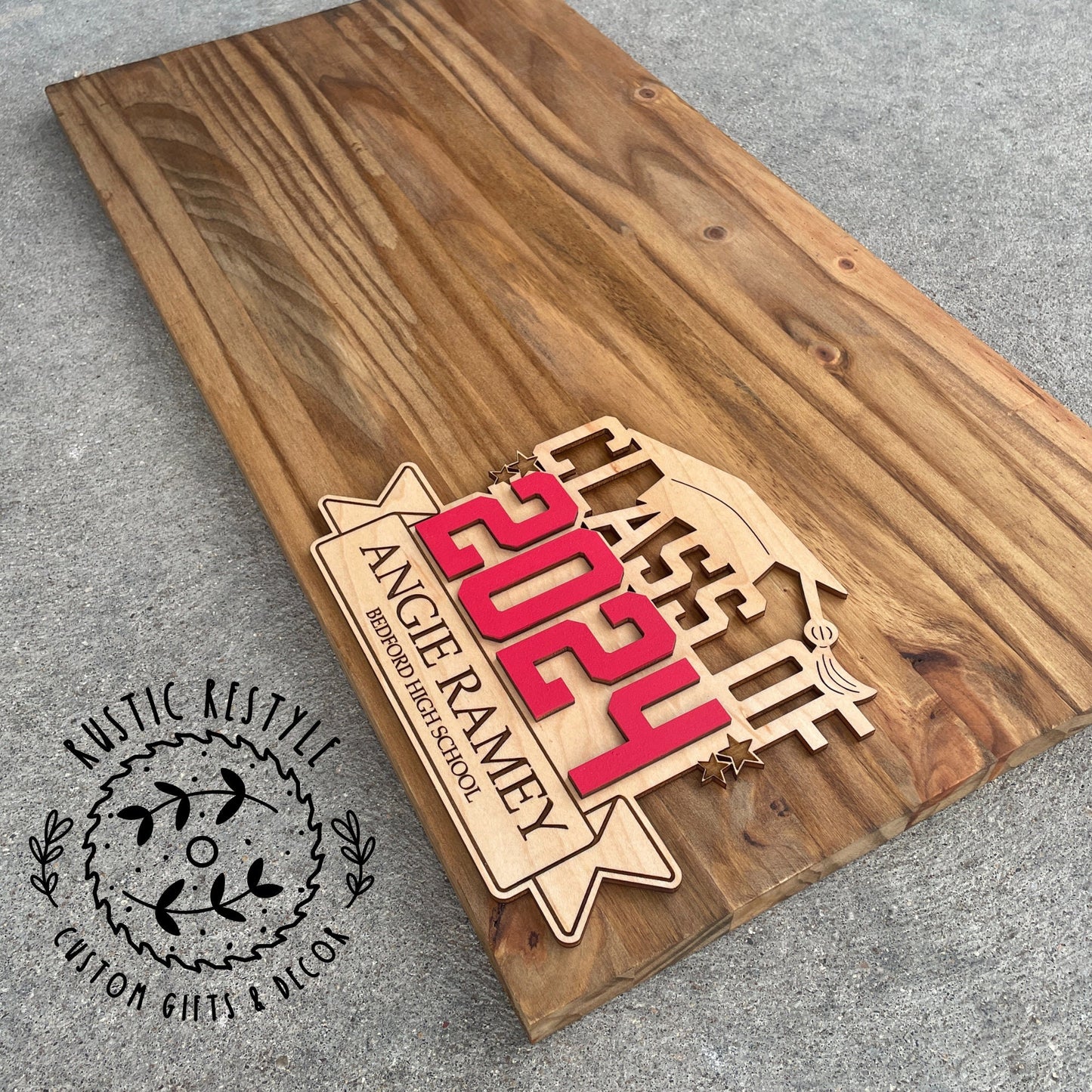 High school Graduation Guest book, A personalized Gift for graduate