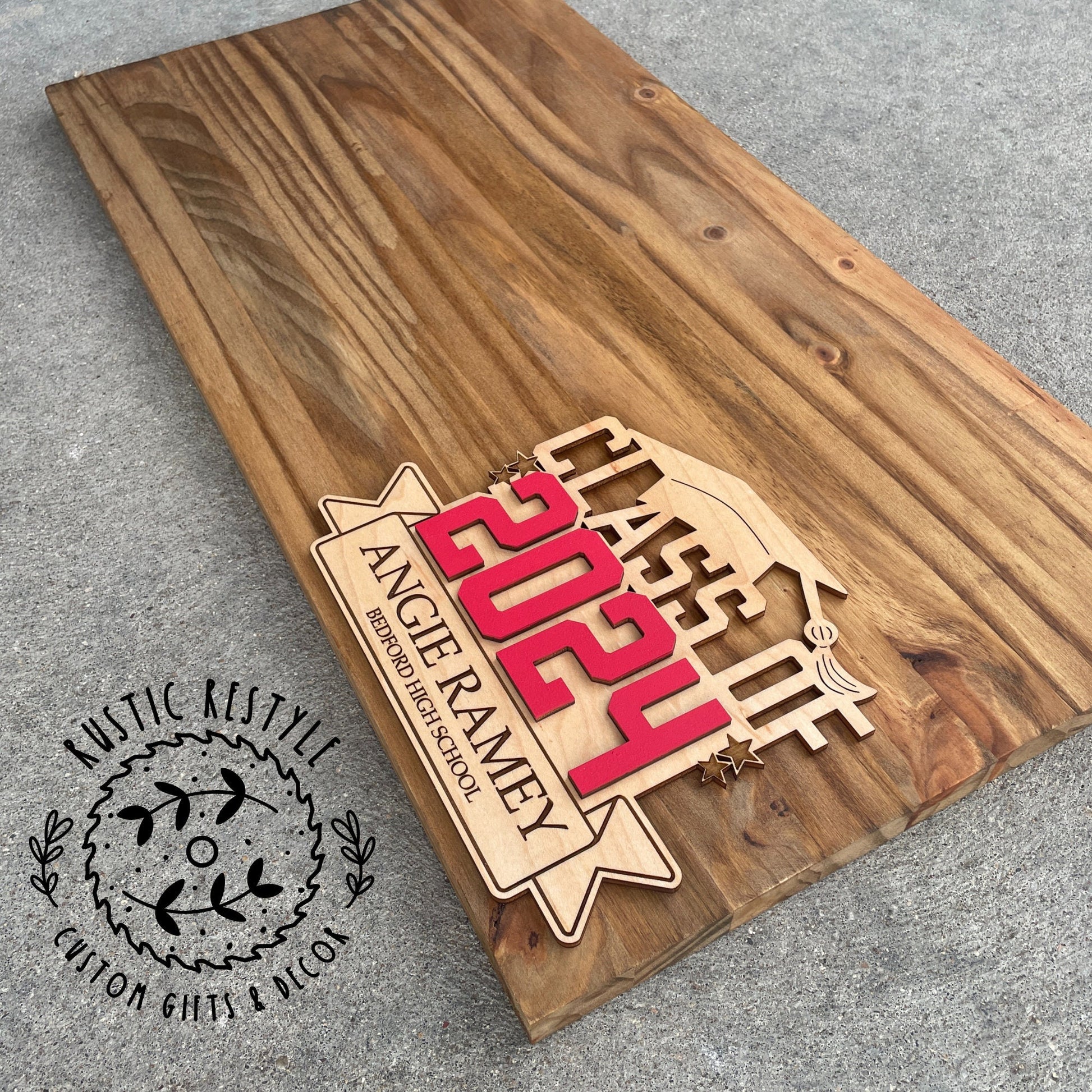 High school Graduation Guest book, A personalized Gift for graduate