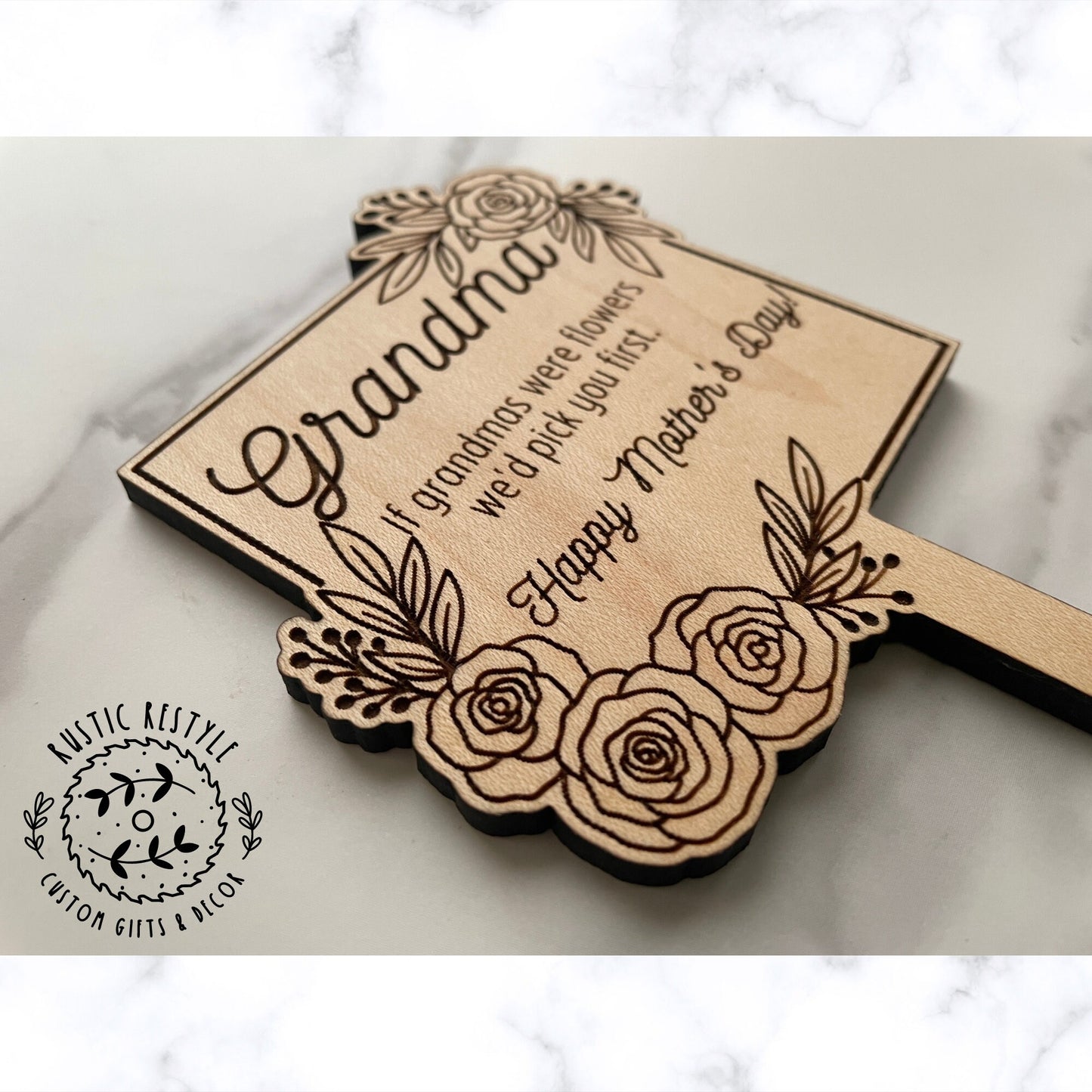 Mother's Day plant stakes, grandma, mom, Plant tags for pots ready to gift