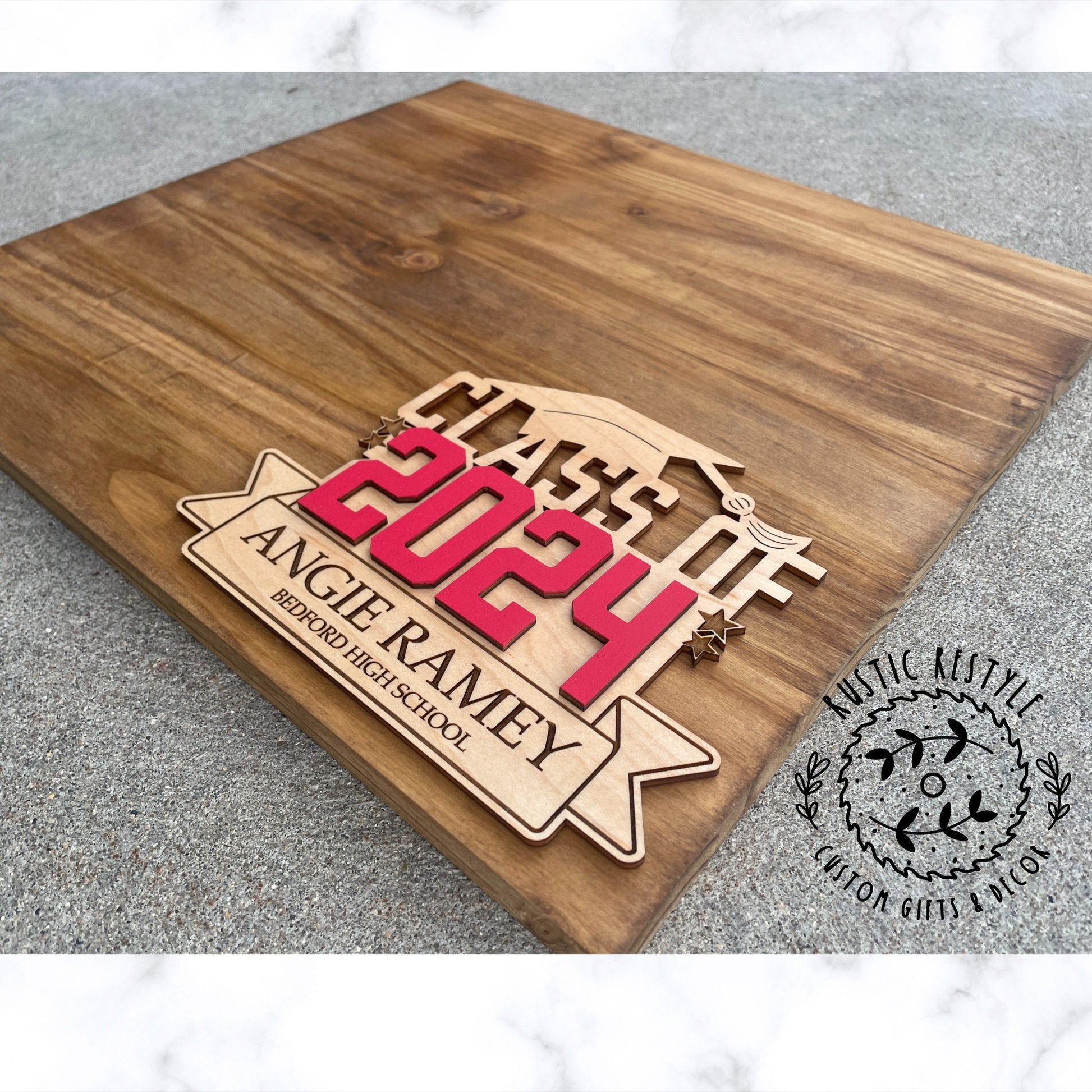 graduation guest book, party book, Creative Guest book alternative, class of 2026, guestbook frame, rustic sign, wood sign-in board, 18x18