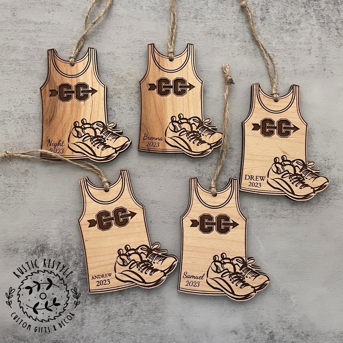 Track or Cross Country Ornament