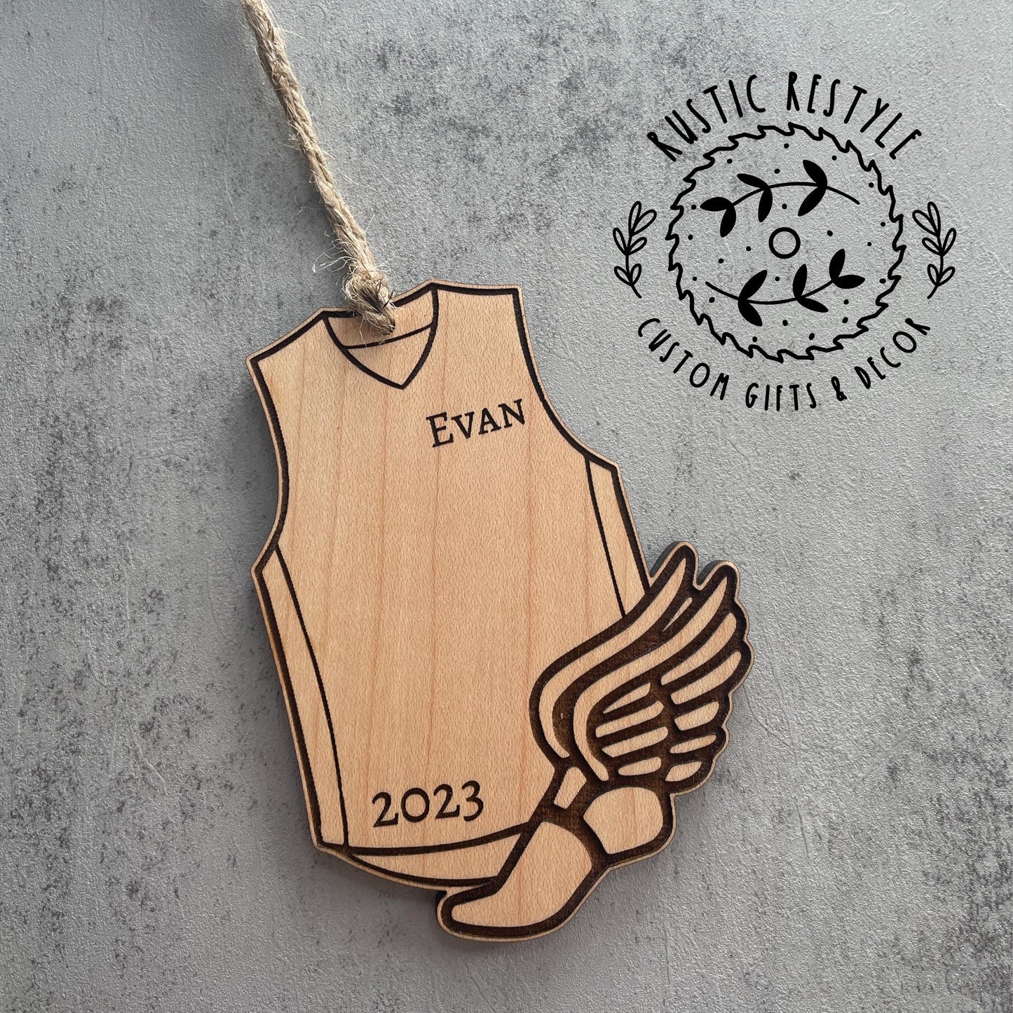 Track or Cross Country Ornament