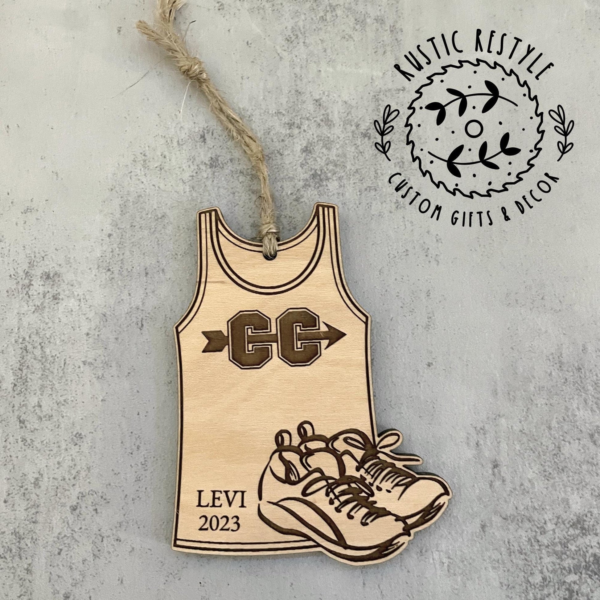 Track or Cross Country Ornament