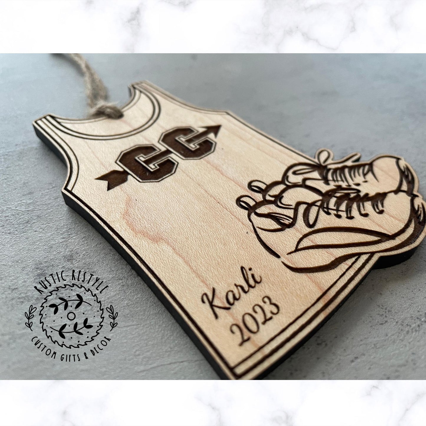 Track or Cross Country Ornament