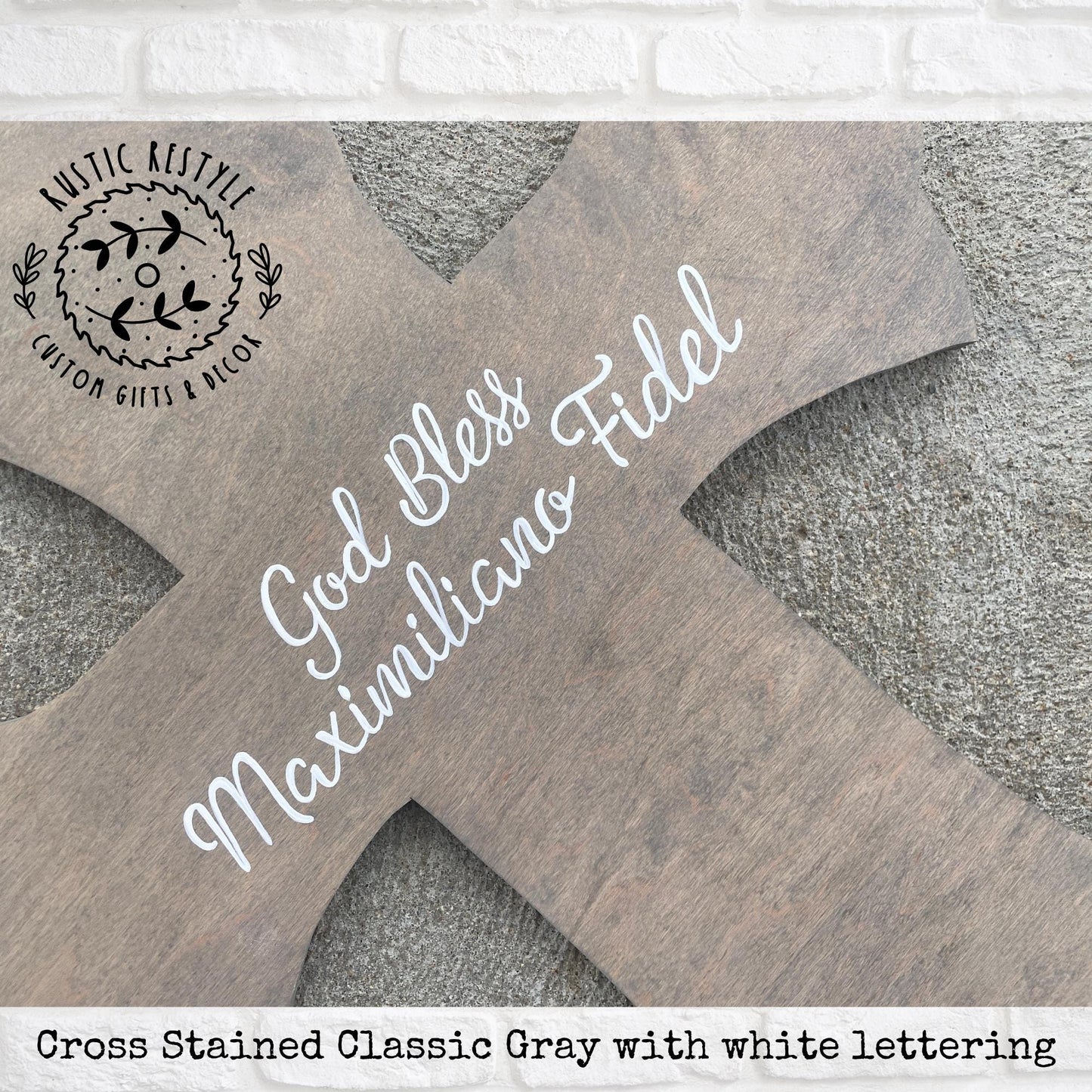 God Bless Personalized wooden cross, Baptism and confirmation sign-able crosses, confirmation keepsake gift