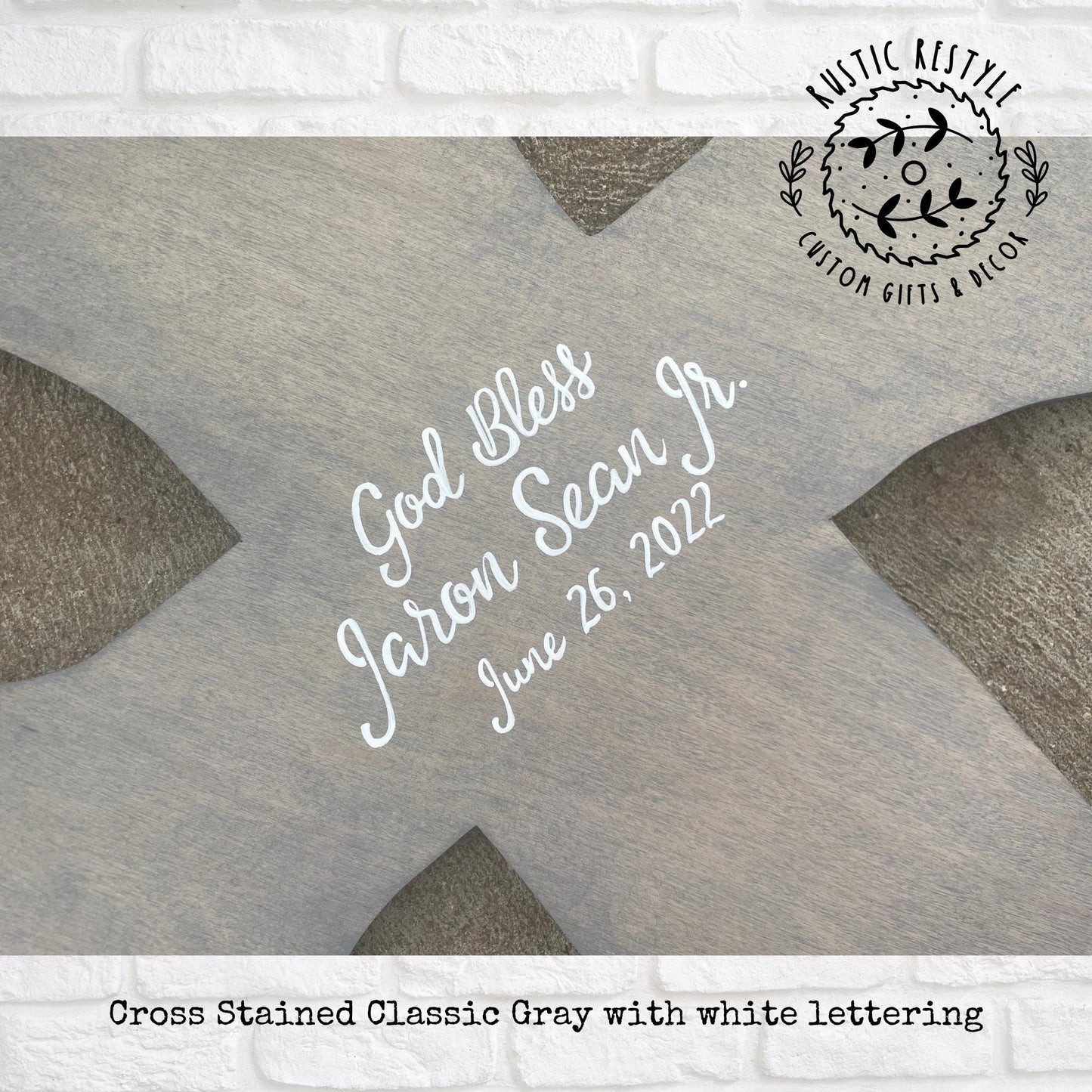 God Bless Personalized wooden cross, Baptism and confirmation sign-able crosses, confirmation keepsake gift