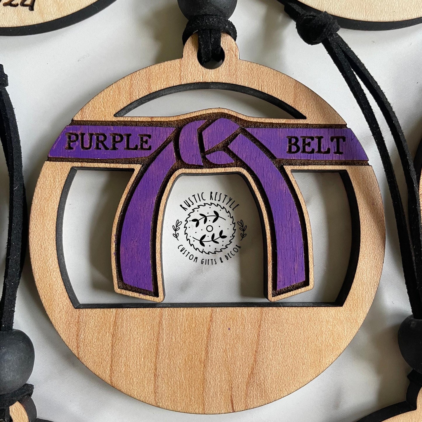 Martial Arts Belts Christmas Ornaments, Personalized karate ornament, custom belts