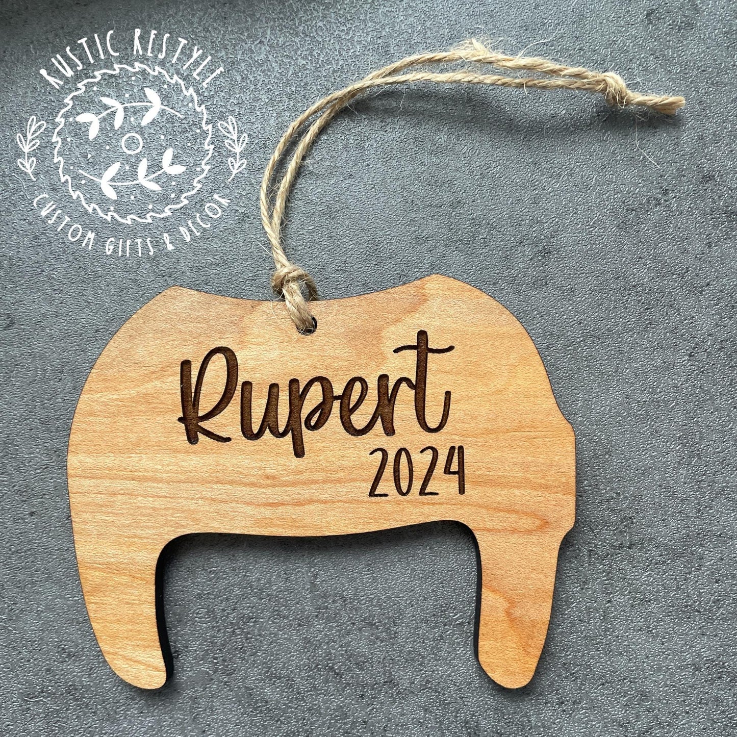 Newborn baby helmet ornament, Personalized Baby Helmet Ornament