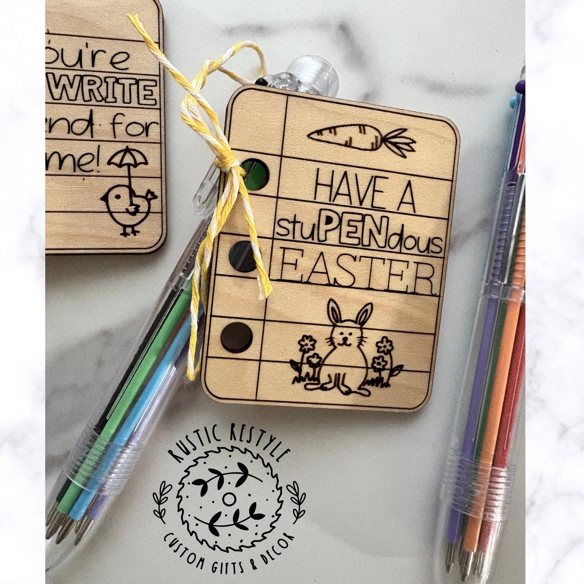 Multicolor Click Pens for Kids – Easter Basket stuffer, Classroom Party Favor, Non-Candy Easter Gift, Fun Writing Tools