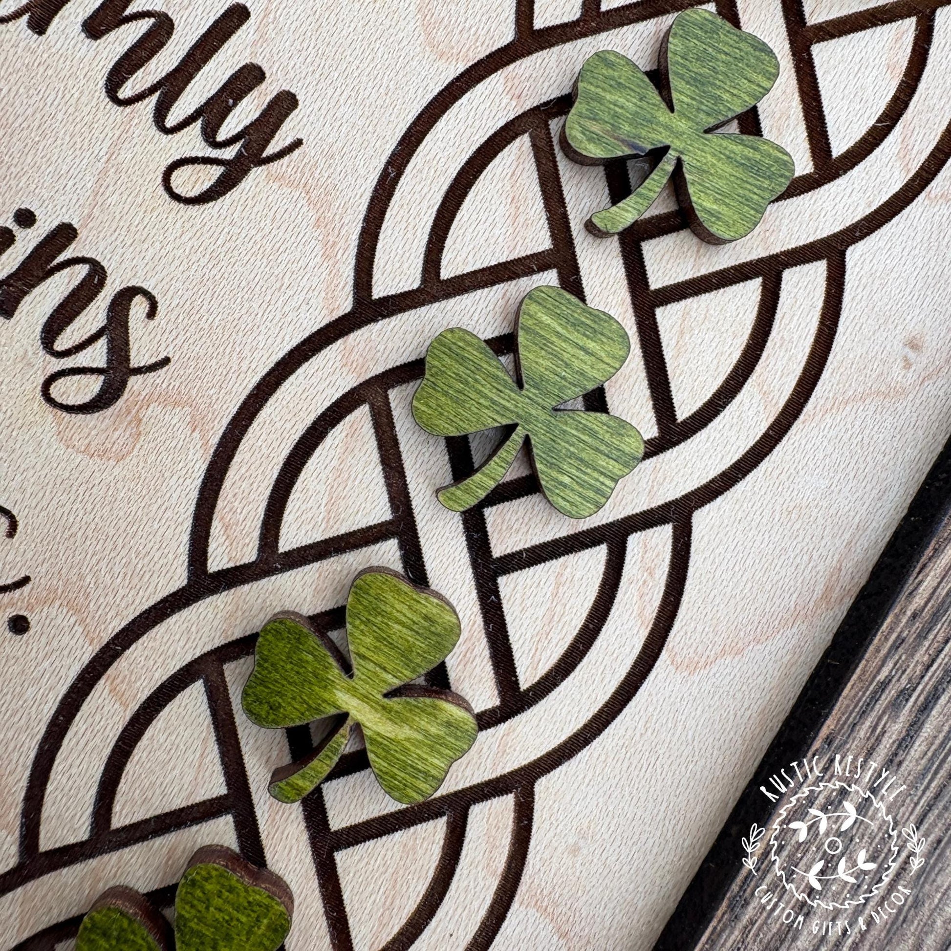 10x10 Irish blessings plaque
