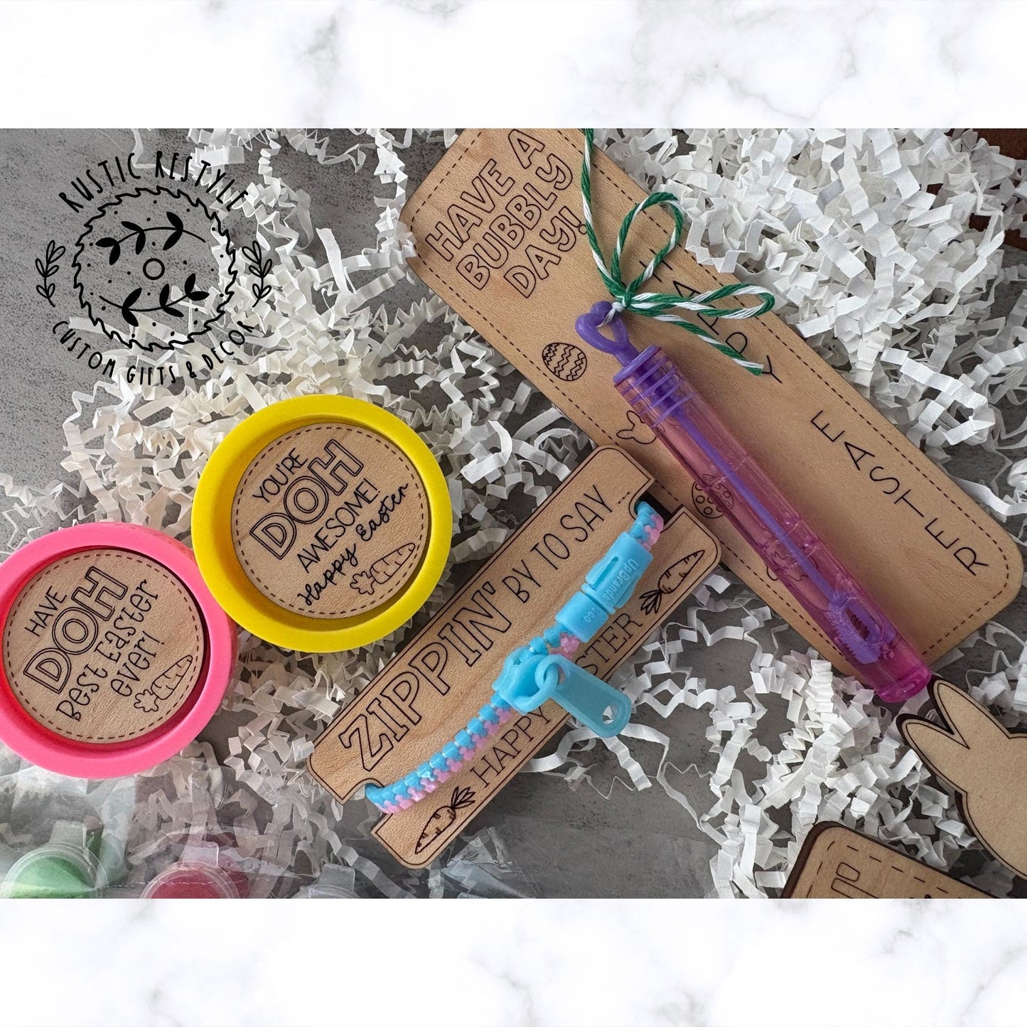 Easter basket stuffer kits, non candy fillers for kids Easter baskets