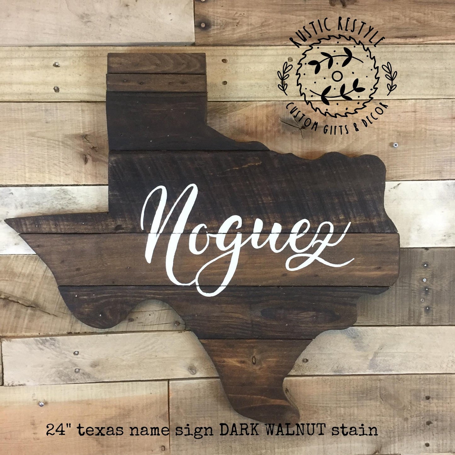 Texas wall art, wooden Texas, Pallet sign wall art, Established, Housewarming, Name sign, gift for new home, 24" Texas name and star sign