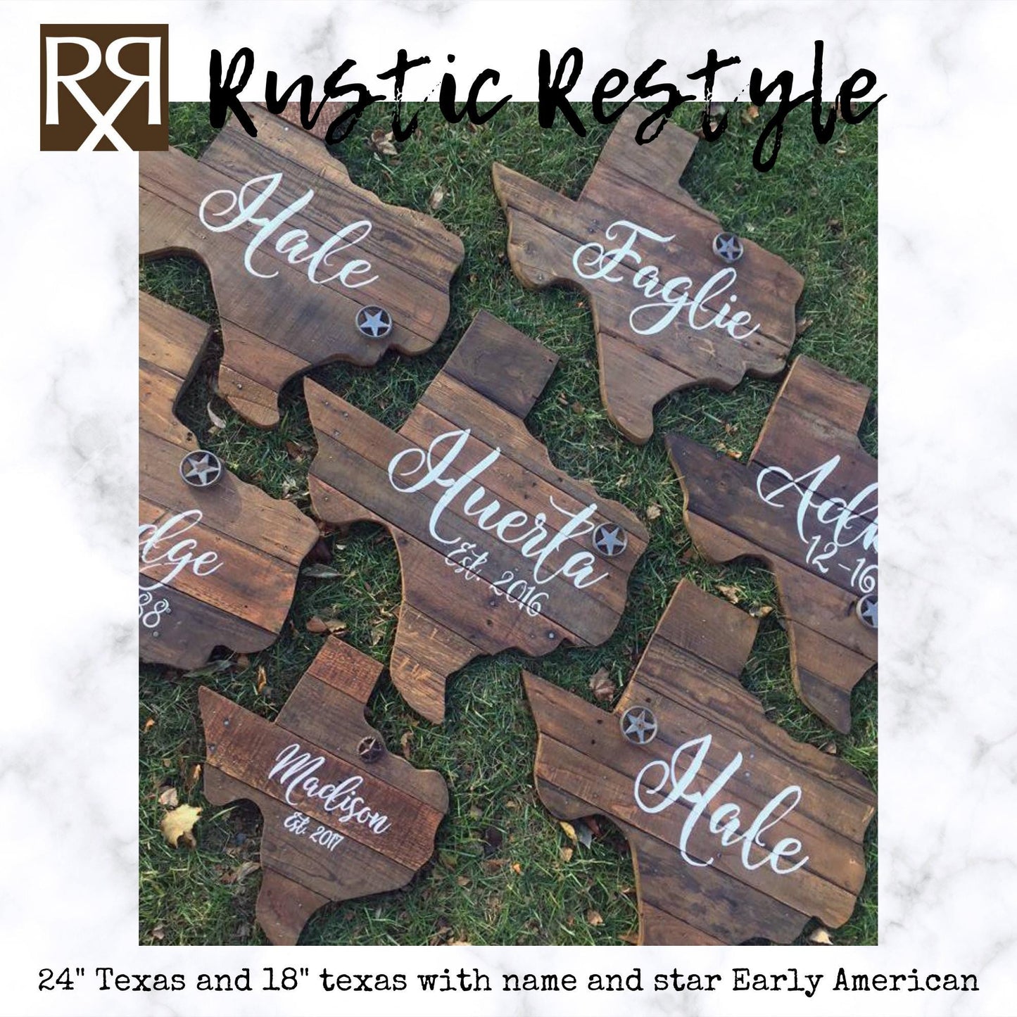 Last name wood sign, pallet sign wall art, wood state art, new home, rustic home decor, wooden Texas pallet, 24inch Texas name and star sign