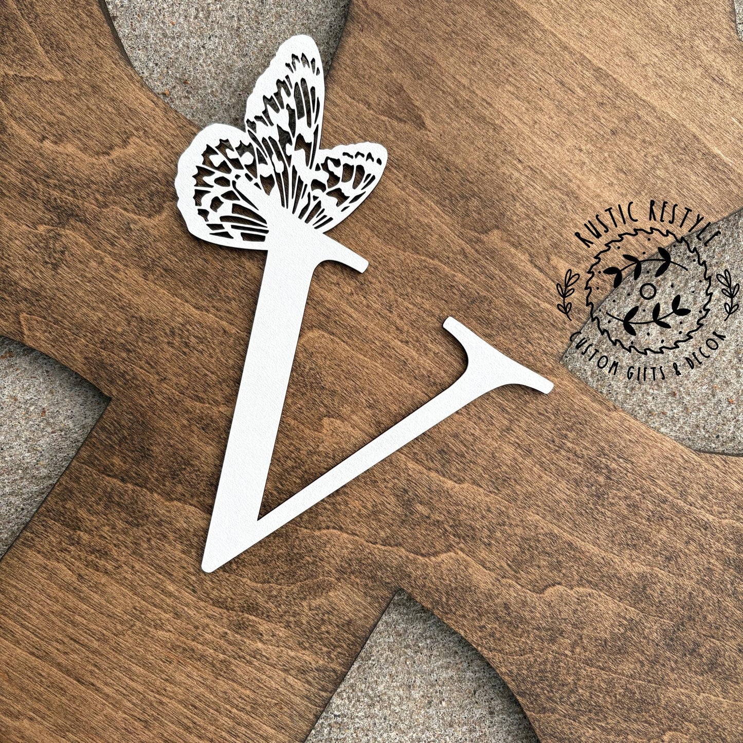 Personalized wooden cross, Baptism and confirmation sign-able crosses, Pink butterfly monogram confirmation keepsake gift