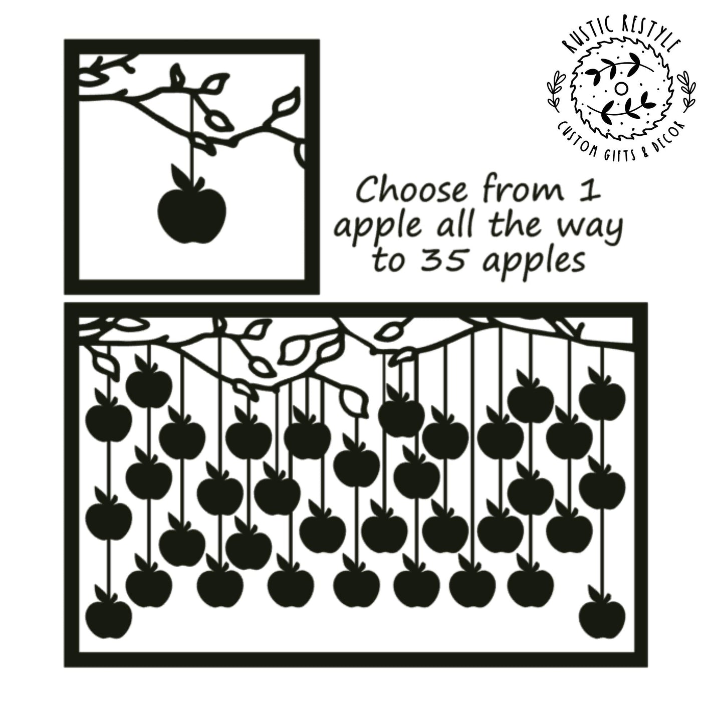 My first class apple plaque, Teacher gift memento