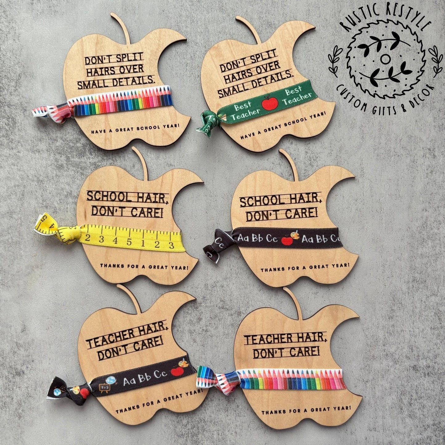 Hair tie holder, Teacher Appreciation and Back to school gift, office or secretary gift