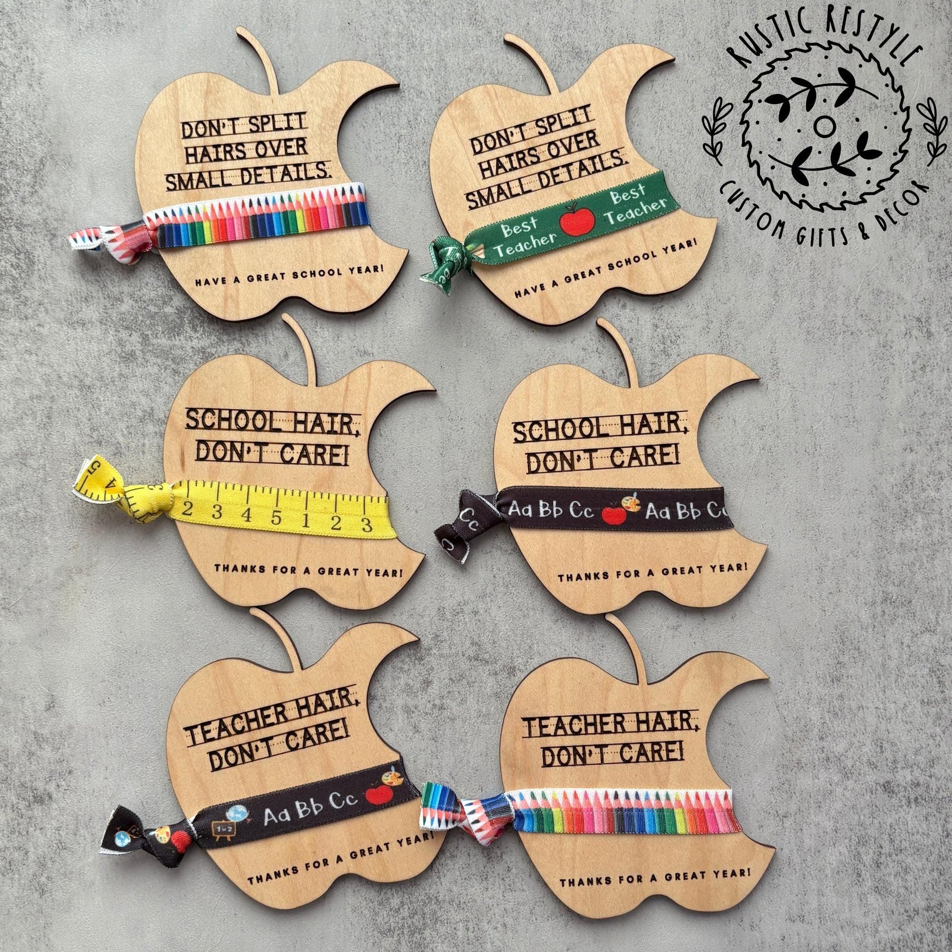 Hair tie holder, Teacher Appreciation and Back to school gift, office or secretary gift