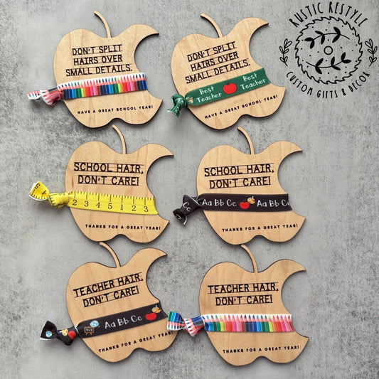 Hair tie holder, Teacher Appreciation and Back to school gift, office or secretary gift