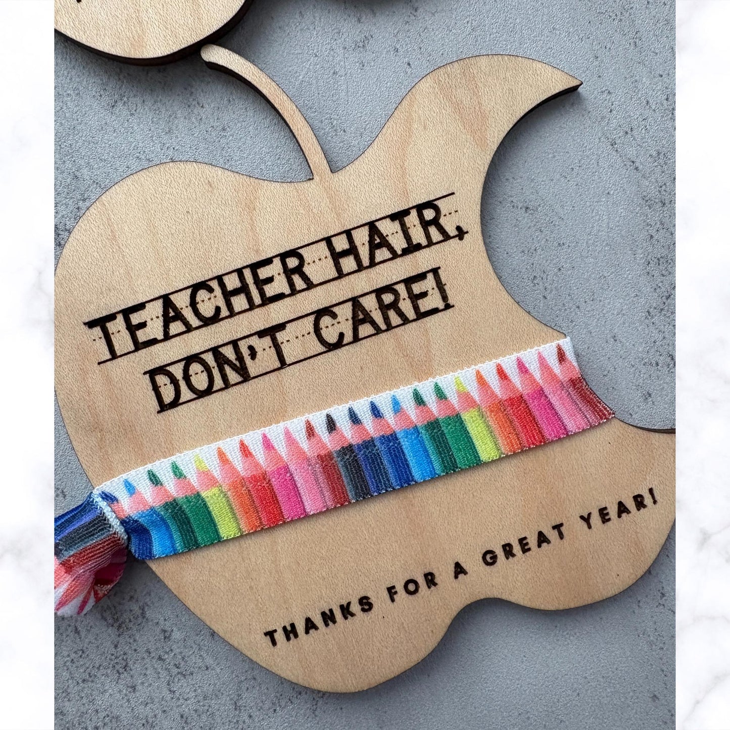 Hair tie holder, Teacher Appreciation and Back to school gift, office or secretary gift