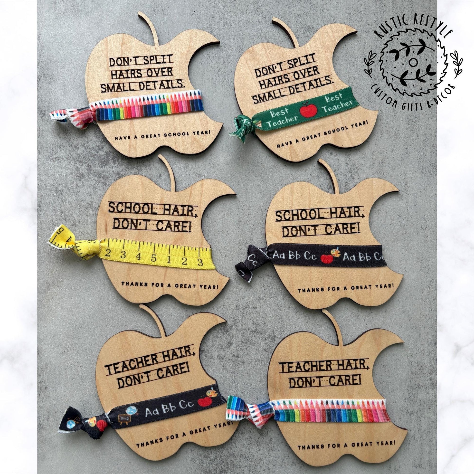 Hair tie holder, Teacher Appreciation and Back to school gift, office or secretary gift
