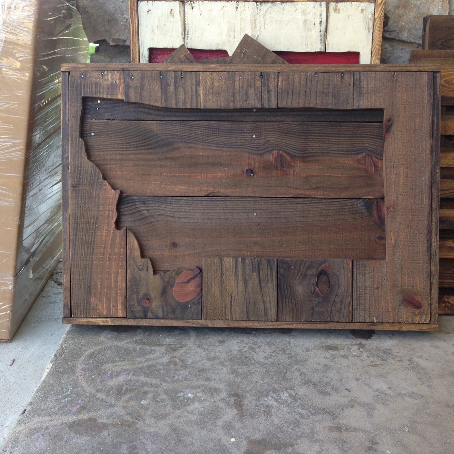 Wood state reclaimed sign, Wall Hangings, pallet signage, Texas state gift, state signs, recycled pallet sign, minnesota home decor