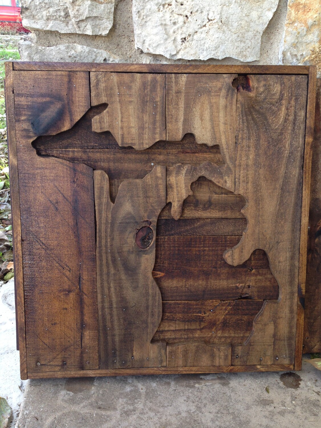 Wood state reclaimed sign, Wall Hangings, pallet signage, Texas state gift, state signs, recycled pallet sign, minnesota home decor