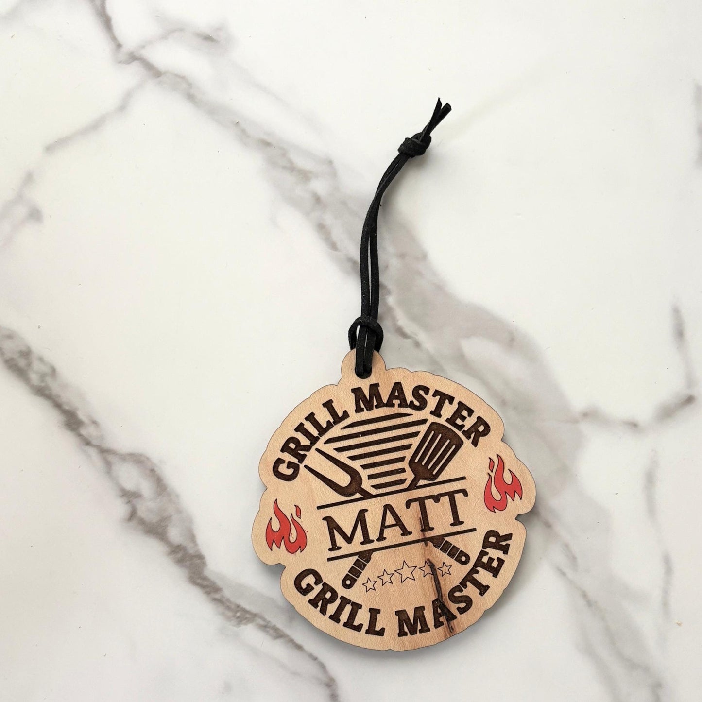 Grill master Christmas Ornament, Personalized Grilling ornament