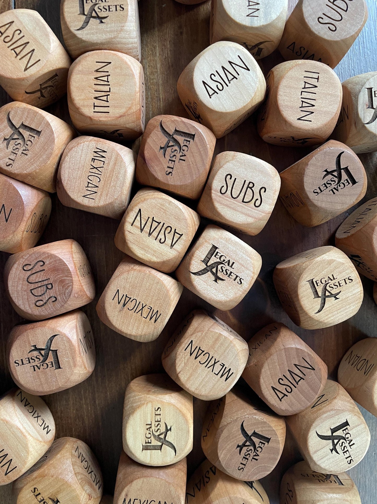 Design your own Dinner Dice, lunch dice, restaurant dice etc.