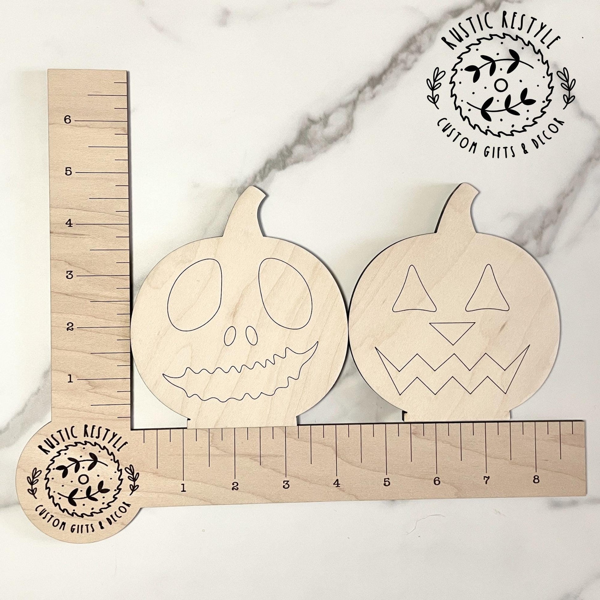 Halloween Pumpkin Painting Kit, DIY Wooden Jack‑O‑Lantern Craft Set, Kids Fall Activity, Paintable Pumpkins with Brushes & Stands