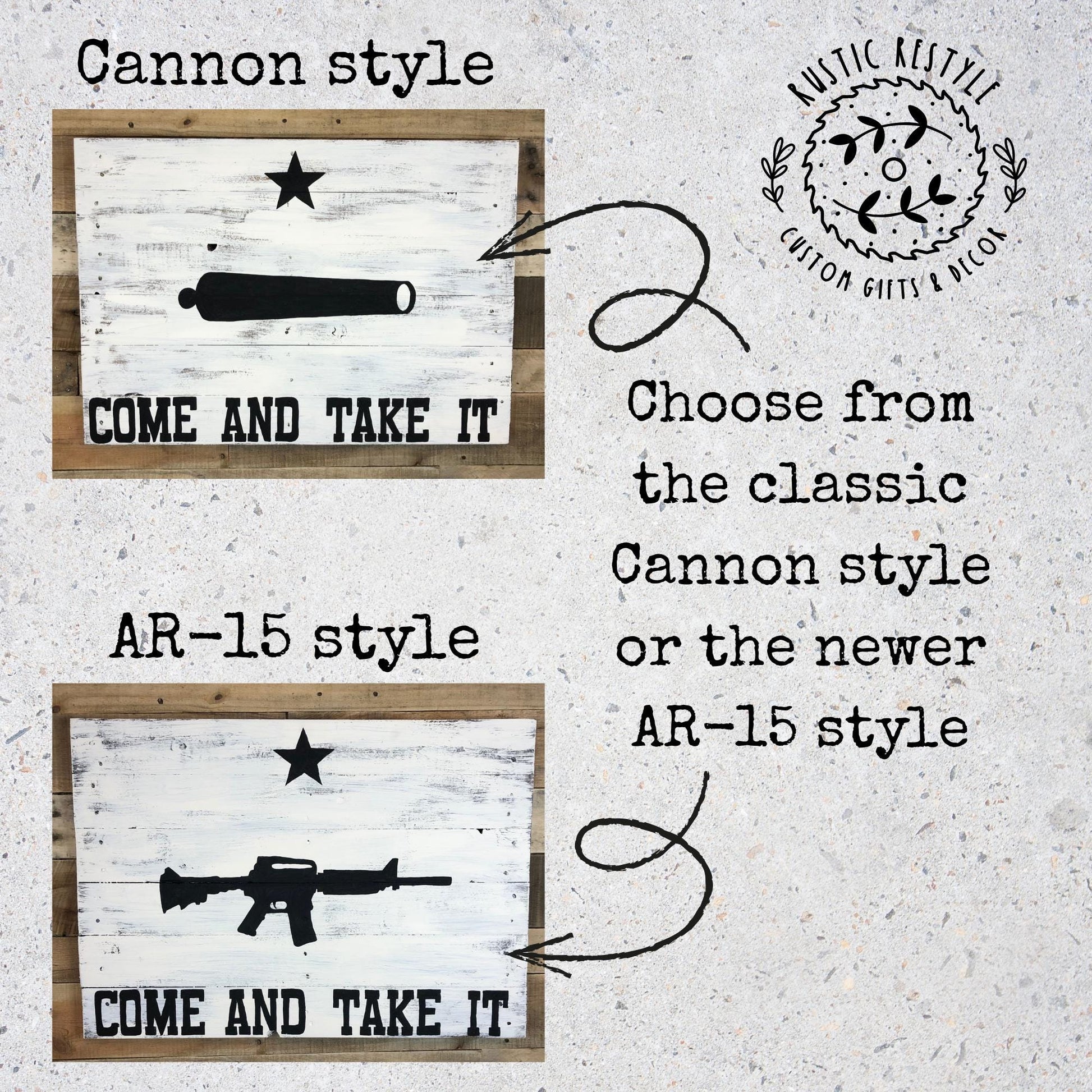 Come And Take It, Battle of Gonzales, Texas Revolutionary Flag, wood pallet sign, Texas pride flag, pallet flag, rustic home decor sign