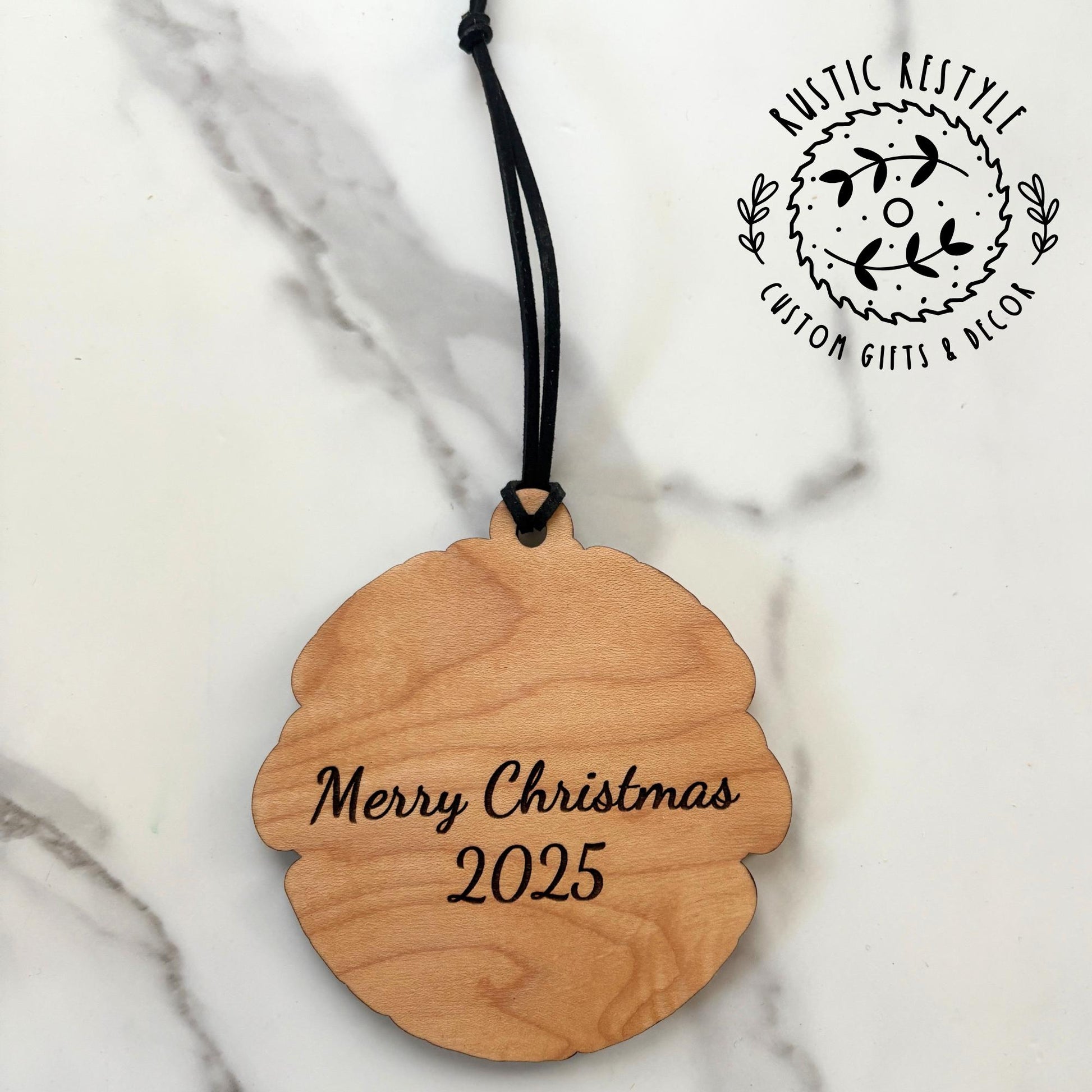 Grill master Christmas Ornament, Personalized Grilling ornament