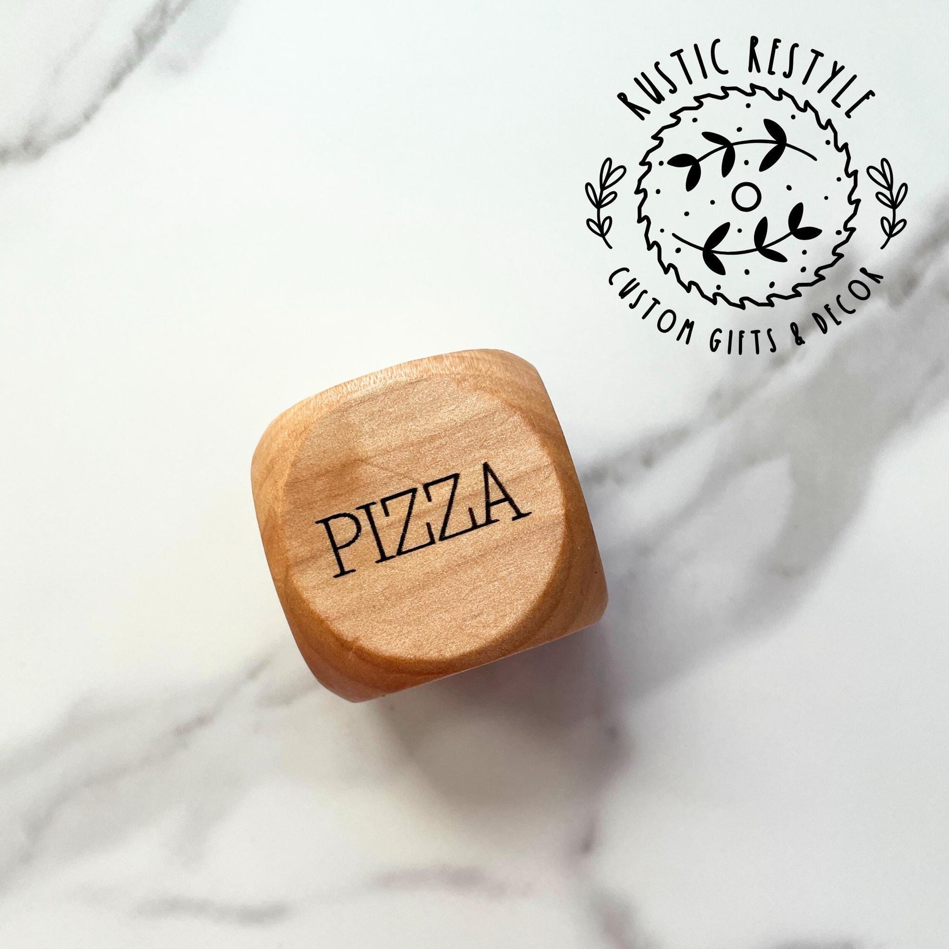 Design your own Dinner Dice, lunch dice, restaurant dice etc.