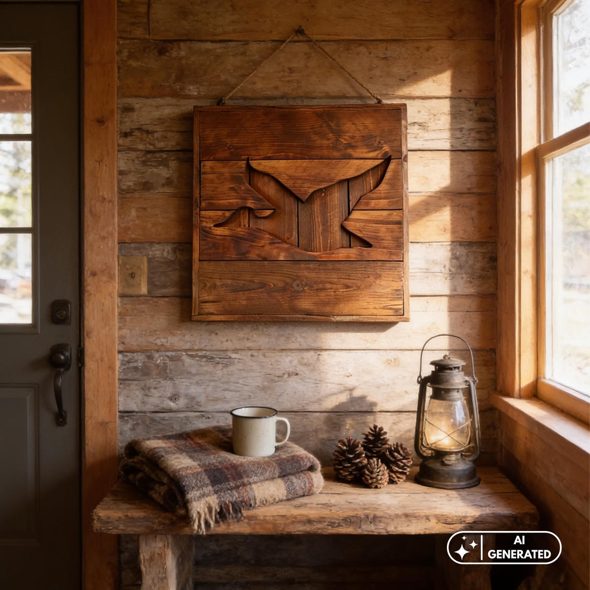Wood Duck Silhouette Sign