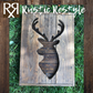Pallet Wood Deer Silhouette - Rustic Country Hunting Trophy Sign Gift for Him - Rustic Restyle