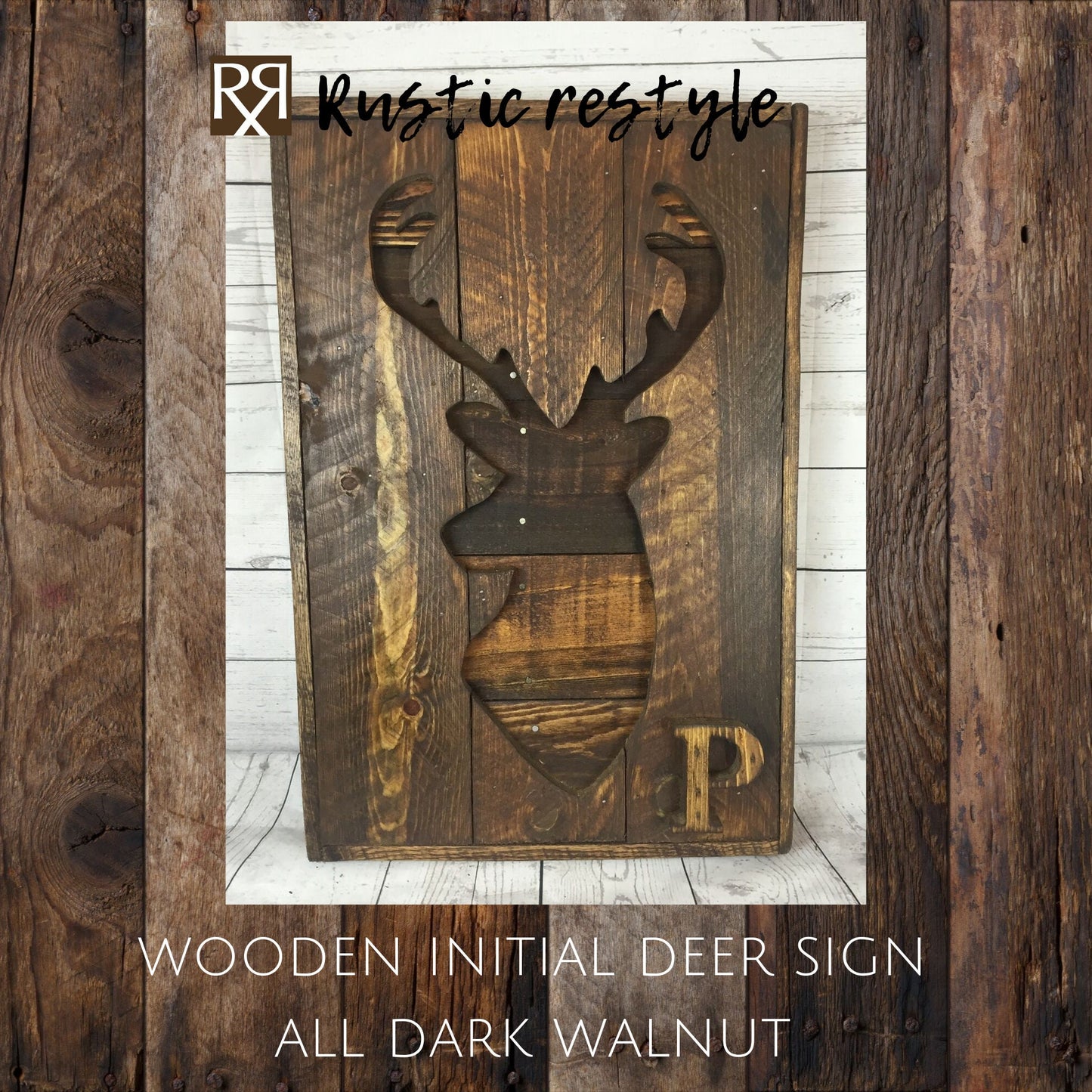 Deer head wall decor, pallet wood deer, deer silhouette, recycled pallet wood, rustic wall hanging, country deer art, rustic wood sign,