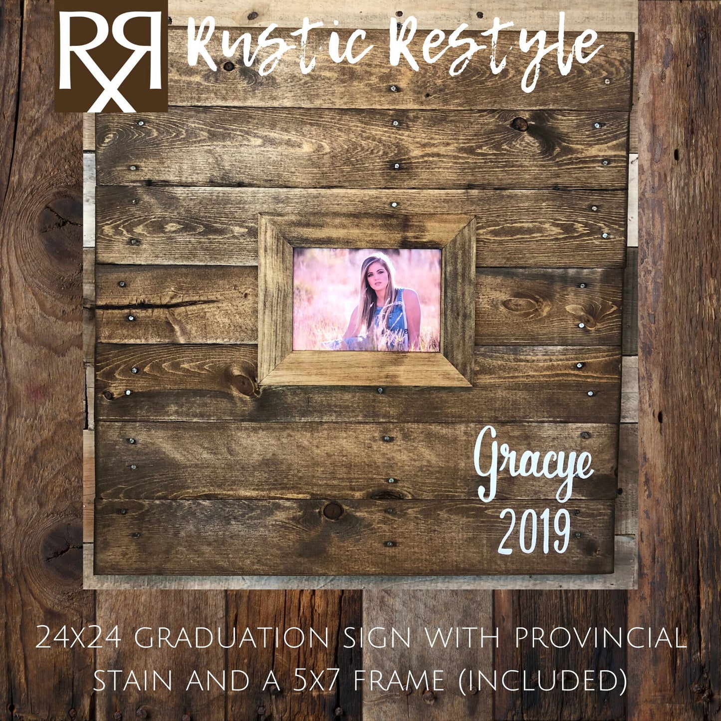 24X24 personalized graduation guest book party decor, class of 2022, high school commencement sign in book, college graduate memento