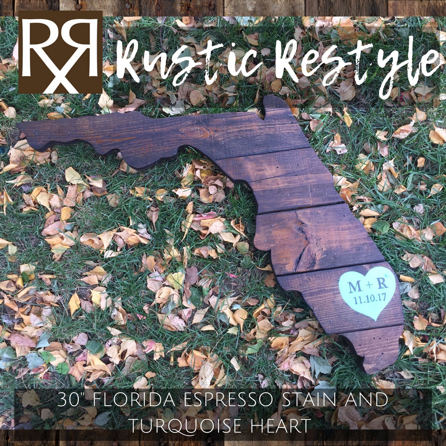 Florida wood cut out, Wood Florida, States Guest book, heart florida, personalized sign, custom wall art, the sunshine state, wedding sign