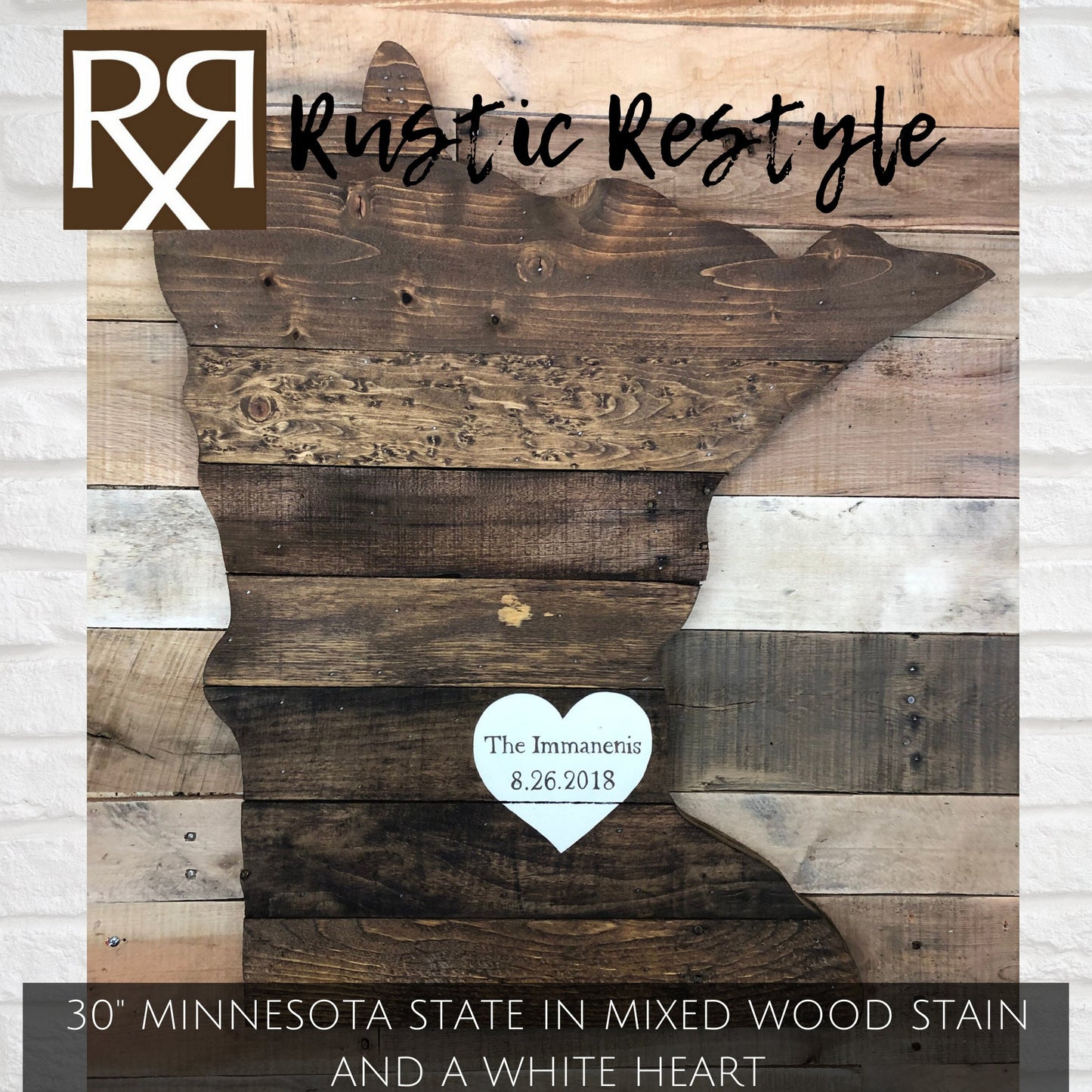 Minnesota wood cutouts, Minnesota wedding gift, for couple, for housewarming, Rustic home decor, signing board, alternative wood, wall decor