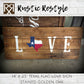 14"X25" Texas Flag Love Pallet Sign relocation Decor gift for new home, unique rustic primitive farmhouse decoration ideas