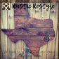 Texas Wood State Cut out, Custom state sign, Signage, housewarming, State outline sign, Texas pallet sign, wood state sign, Rustic home