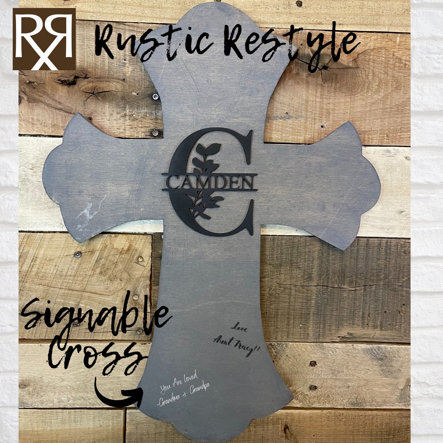 Personalized wooden cross, Baptism and confirmation sign-able crosses, confirmation keepsake gift