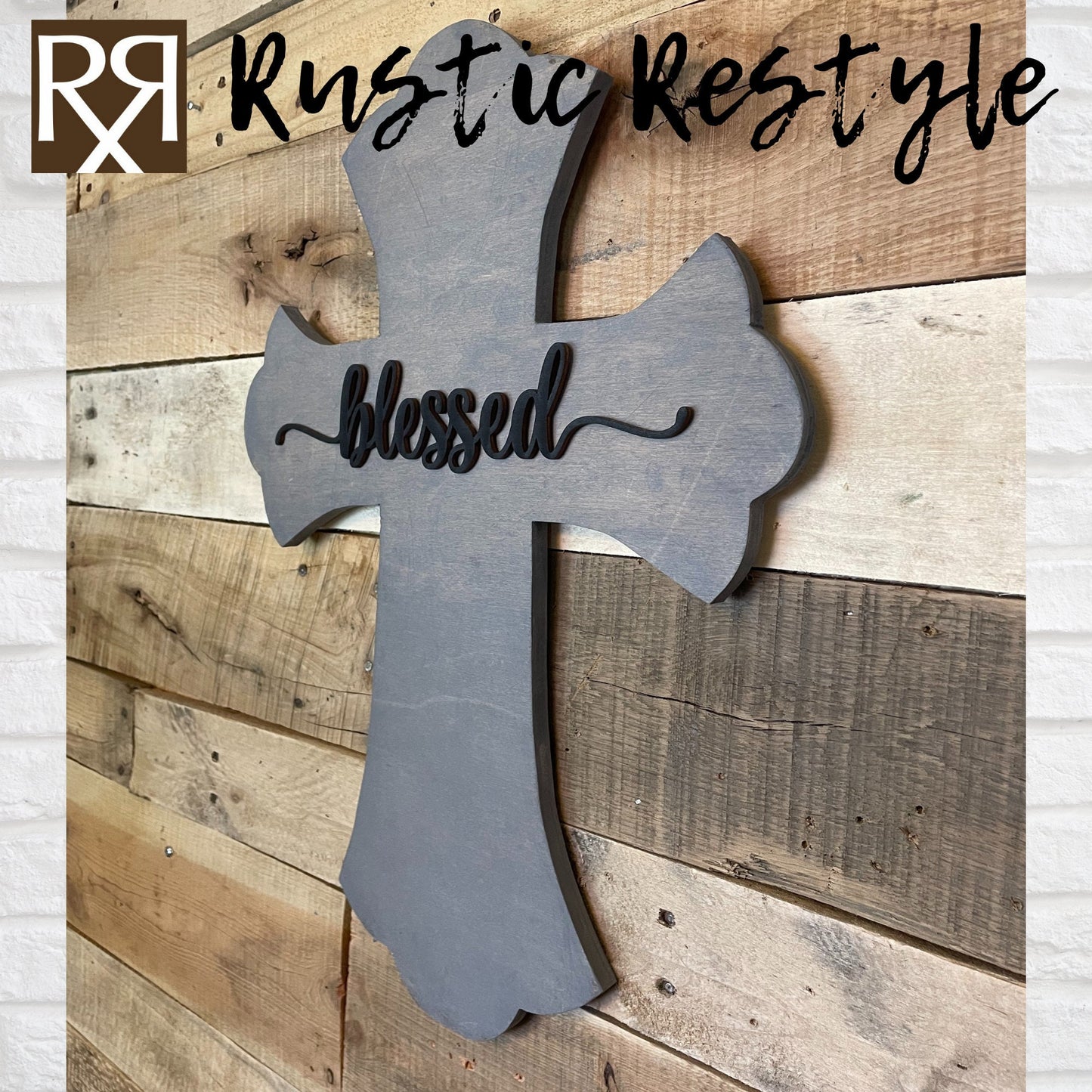 Personalized wooden Blessed cross, Baptism and confirmation sign-able crosses, confirmation keepsake gift
