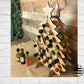Mini liquor bottle Christmas Tree, Alcohol Advent calendar, adult Christmas gift -Bottles not included, tipsy tree, boozy party gift