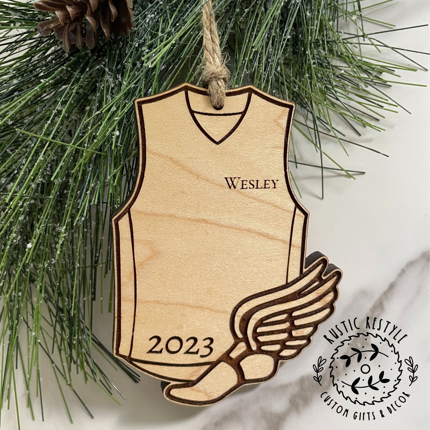 Track or Cross Country Ornament
